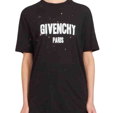 givenchy mens polo shirt free shipping|givenchy t shirt with holes.